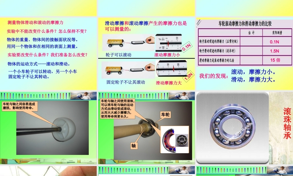 教科小学科学五上《4.6、滑动与滚动》PPT课件(1)【加微信公众号 jiaoxuewuyou 九折优惠 qq 1119139686】.ppt