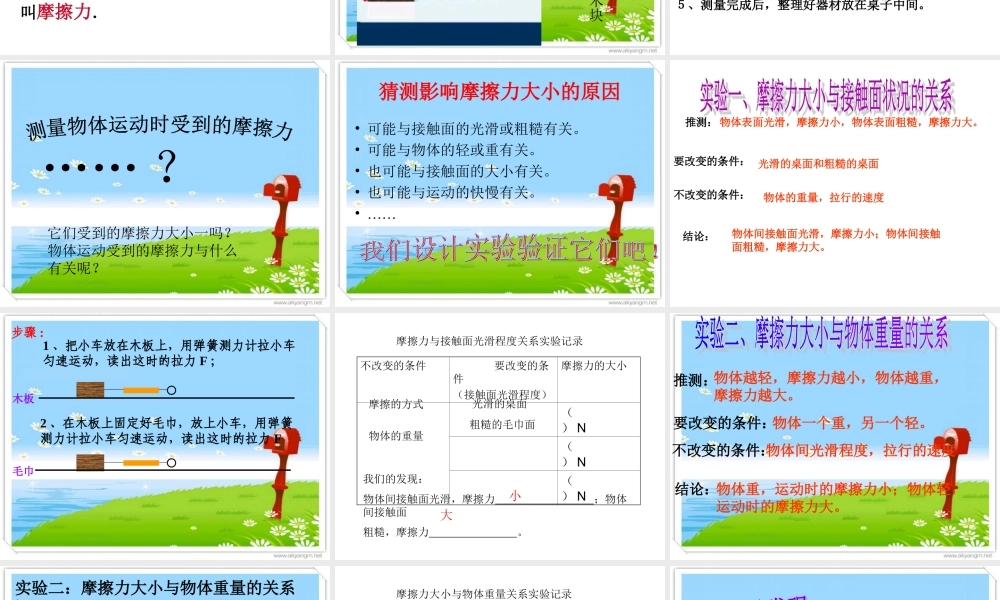 教科小学科学五上《4.5、运动与摩擦力》PPT课件(10)【加微信公众号 jiaoxuewuyou 九折优惠 qq 1119139686】.ppt
