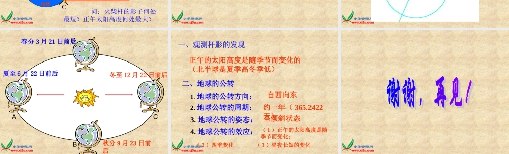 教科小学科学五下《4.6、地球会公转吗》PPT课件(3)【加微信公众号 jiaoxuewuyou 九折优惠 qq 1119139686】.ppt