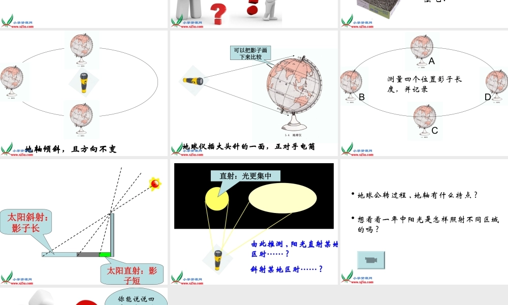 教科小学科学五下《4.7、为什么一年有四季》PPT课件(1)【加微信公众号 jiaoxuewuyou 九折优惠 qq 1119139686】.ppt