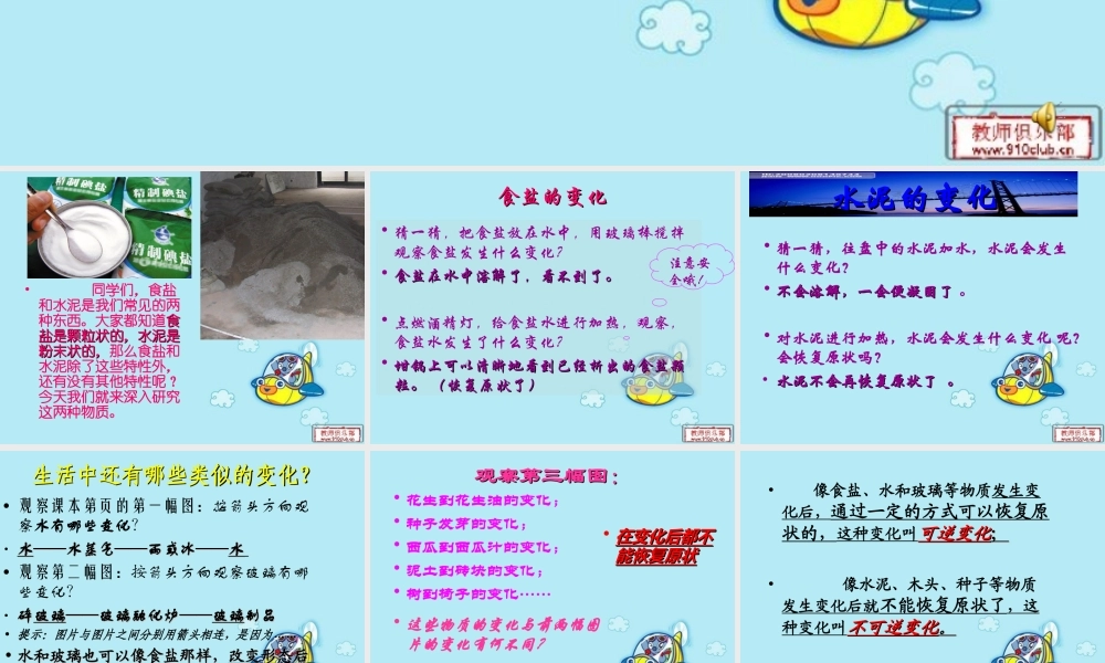 青岛小学科学六上《6、食盐和水泥》PPT课件 (2)【加微信公众号 jiaoxuewuyou 九折优惠 qq 1119139686】.ppt