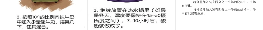 青岛小学科学六上《8、牛奶的变化》PPT课件 (8)【加微信公众号 jiaoxuewuyou 九折优惠 qq 1119139686】.ppt