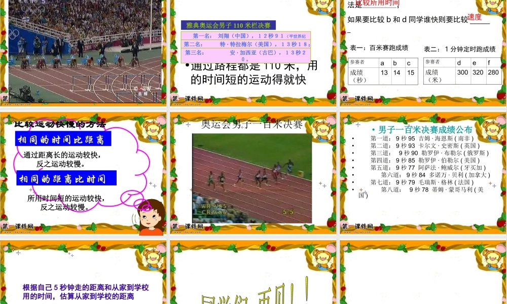 青岛小学科学六上《10、距离和时间》PPT课件 (8)【加微信公众号 jiaoxuewuyou 九折优惠 qq 1119139686】.ppt