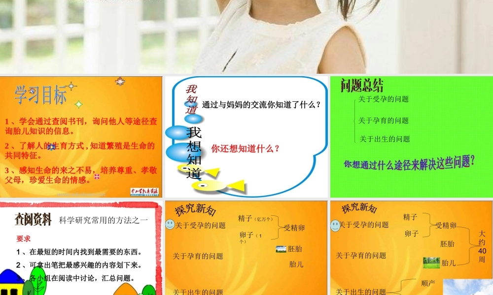 青岛小学科学六下《2. 我从哪里来》PPT课件 (6)【加微信公众号 jiaoxuewuyou 九折优惠 qq 1119139686】.ppt