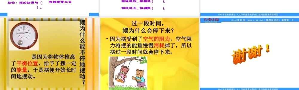 青岛小学科学六下《6、摆的秘密》PPT课件 (4)【加微信公众号 jiaoxuewuyou 九折优惠 qq 1119139686】.ppt