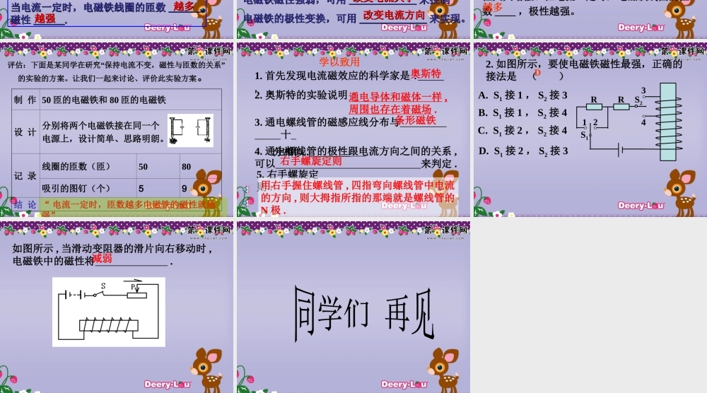 青岛小学科学六下《8、通电的线圈（一）》PPT课件 (4)【加微信公众号 jiaoxuewuyou 九折优惠 qq 1119139686】.ppt