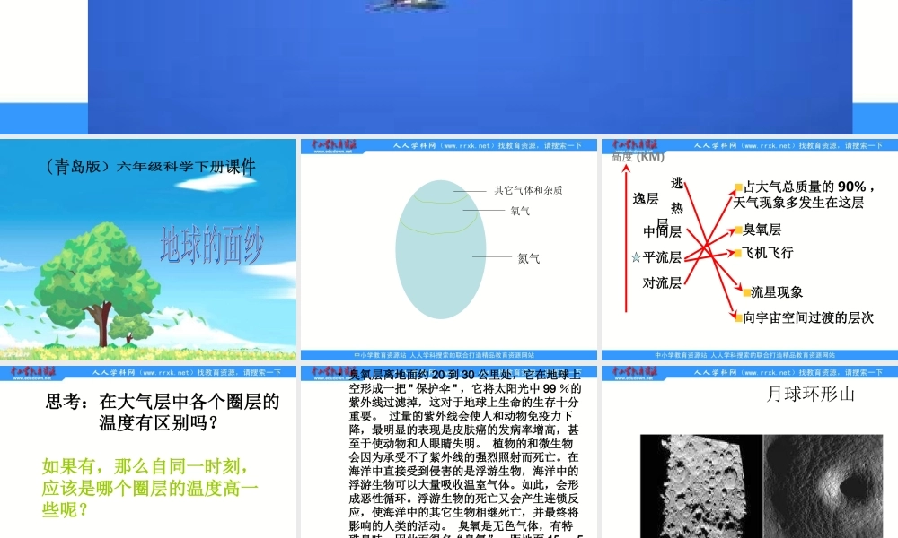 青岛小学科学六下《12、地球的面纱》PPT课件 (3)【加微信公众号 jiaoxuewuyou 九折优惠 qq 1119139686】.ppt