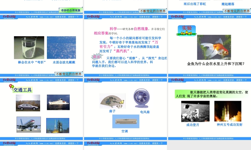 青岛小学科学三上《1 科学在我们身边》PPT课件 (3)【加微信公众号 jiaoxuewuyou 九折优惠 qq 1119139686】.ppt