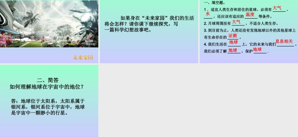 青岛小学科学六下《23、未来家园》PPT课件 (6)【加微信公众号 jiaoxuewuyou 九折优惠 qq 1119139686】.ppt