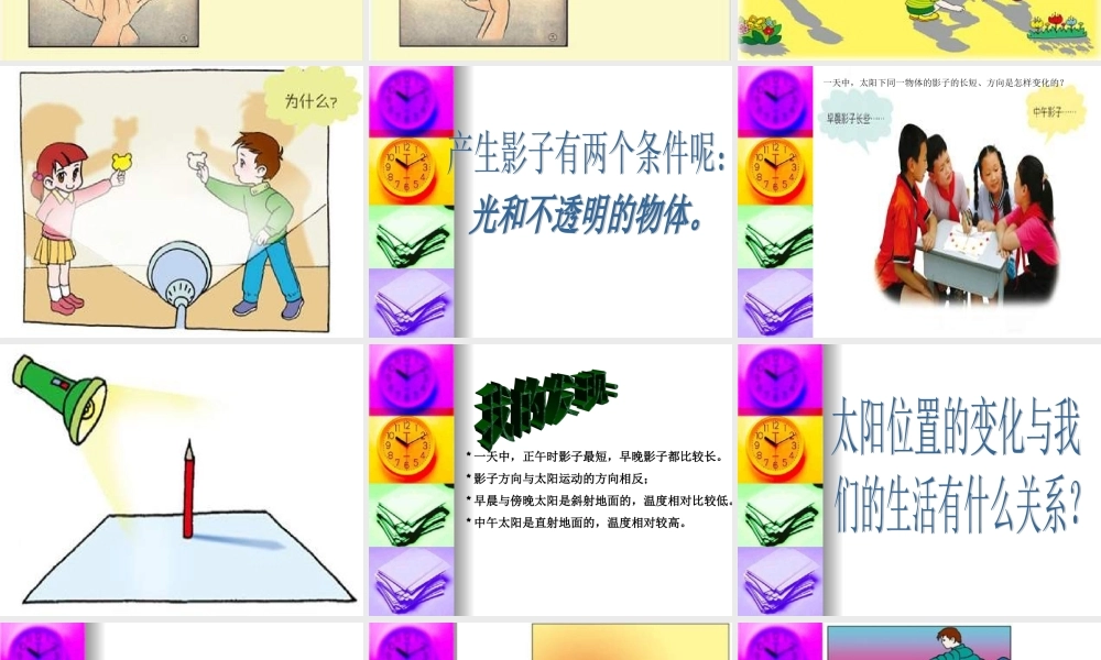 青岛小学科学三上《11 太阳和影子》PPT课件 (4)【加微信公众号 jiaoxuewuyou 九折优惠 qq 1119139686】.ppt