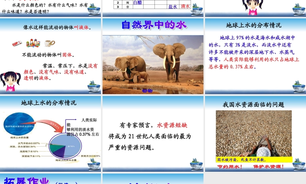 青岛小学科学三上《14 认识水》PPT课件 (3)【加微信公众号 jiaoxuewuyou 九折优惠 qq 1119139686】.ppt