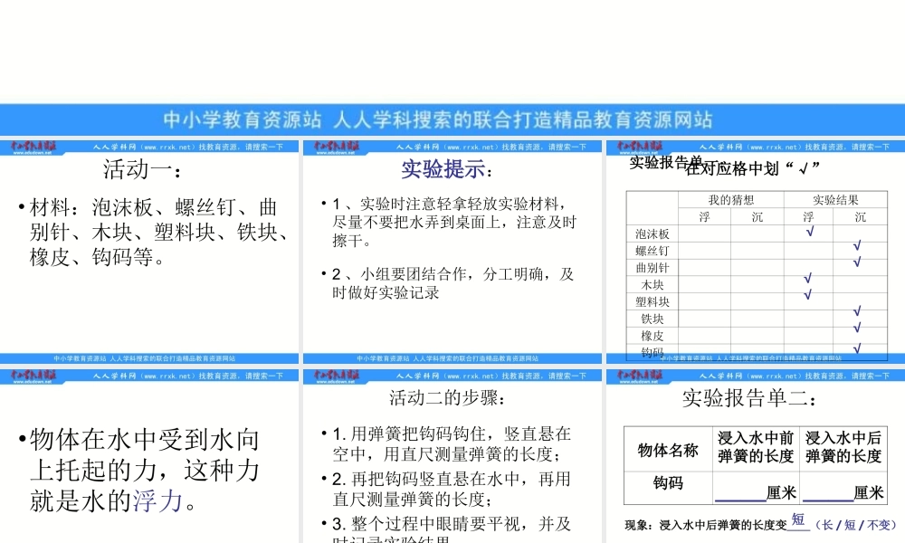 青岛小学科学三上《15有趣的浮沉现象》PPT课件 (5)【加微信公众号 jiaoxuewuyou 九折优惠 qq 1119139686】.ppt