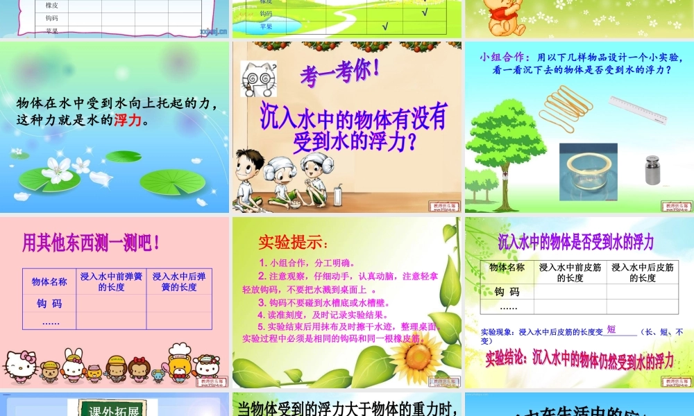 青岛小学科学三上《15有趣的浮沉现象》PPT课件 (2)【加微信公众号 jiaoxuewuyou 九折优惠 qq 1119139686】.ppt