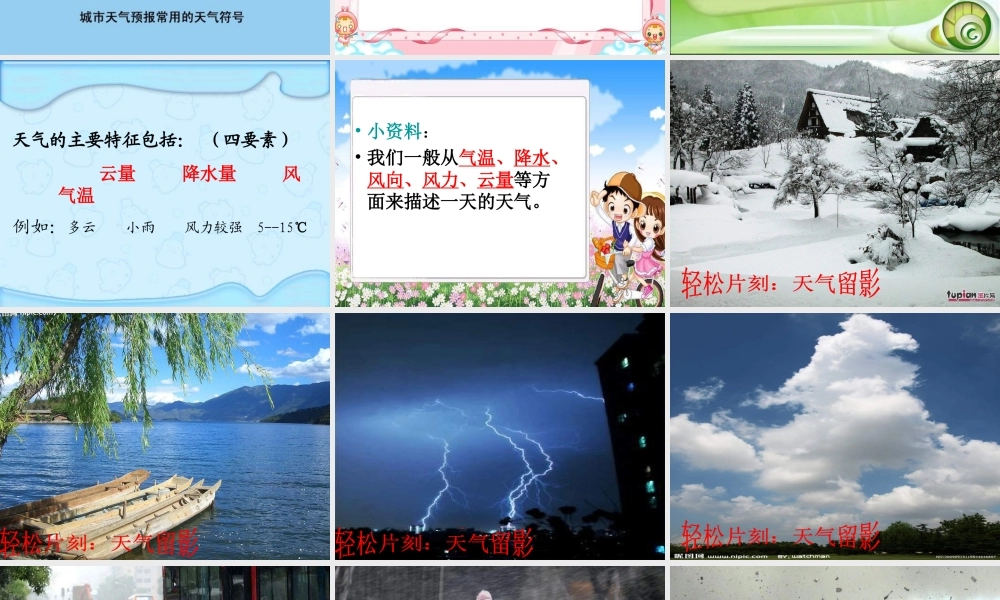 青岛小学科学三上《19 今天的天气》PPT课件 (6)【加微信公众号 jiaoxuewuyou 九折优惠 qq 1119139686】.ppt