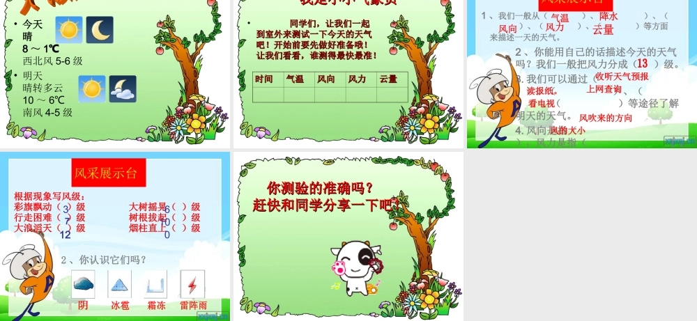 青岛小学科学三上《19 今天的天气》PPT课件 (4)【加微信公众号 jiaoxuewuyou 九折优惠 qq 1119139686】.ppt