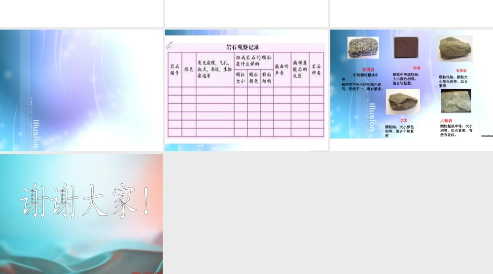 青岛小学科学三下《13 认识岩石》PPT课件 (3)【加微信公众号 jiaoxuewuyou 九折优惠 qq 1119139686】.ppt