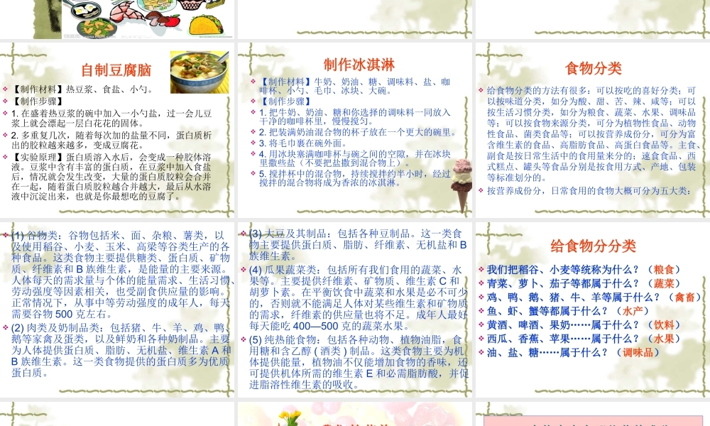 青岛小学科学四上《1 我们的食物》PPT课件 (6)【加微信公众号 jiaoxuewuyou 九折优惠 qq 1119139686】.ppt