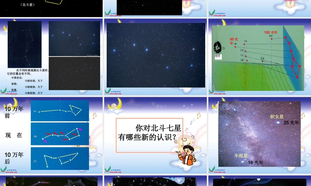 青岛小学科学四上《6 秋季星空》PPT课 件【加微信公众号 jiaoxuewuyou 九折优惠 qq 1119139686】.ppt