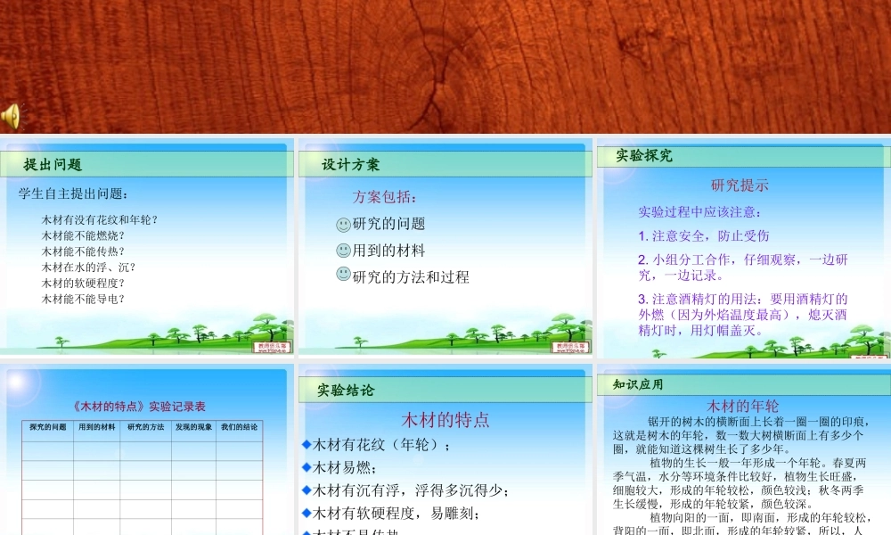 青岛小学科学四上《8 木材》PPT课件 (8)【加微信公众号 jiaoxuewuyou 九折优惠 qq 1119139686】.ppt