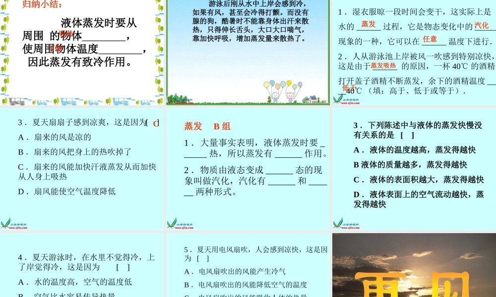 青岛小学科学四上《13 蒸发》PPT课件 (2)【加微信公众号 jiaoxuewuyou 九折优惠 qq 1119139686】.PPT