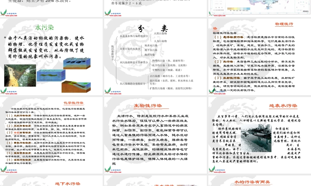 首师大小学科学三下《4.保护水资源》PPT课件(6)【加微信公众号 jiaoxuewuyou 九折优惠qq 1119139686】.ppt