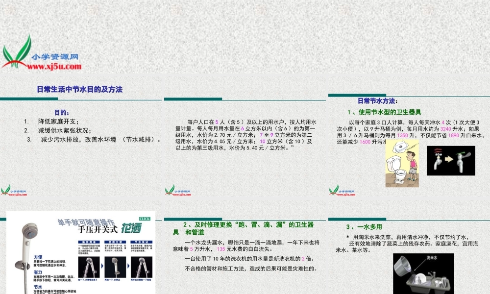 首师大小学科学三下《4.保护水资源》PPT课件(4)【加微信公众号 jiaoxuewuyou 九折优惠qq 1119139686】.ppt