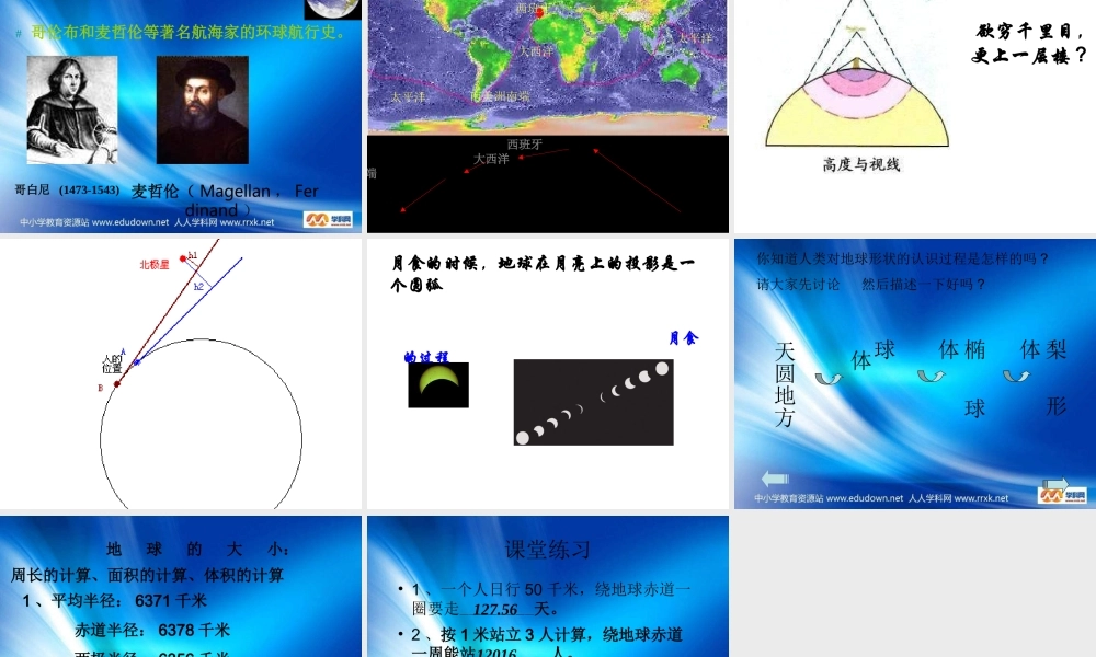 苏教小学科学六上《2.1.地球的形状》PPT课件 (1)【加微信公众号 jiaoxuewuyou 九折优惠qq 1119139686】.ppt