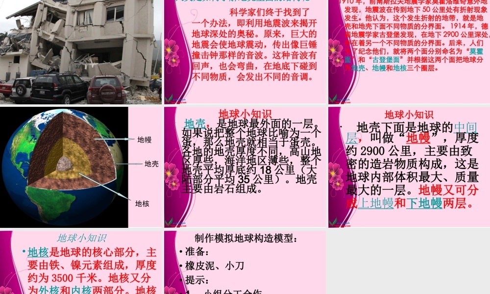 苏教小学科学六上《2.3.地球的内部》PPT课件 (3)【加微信公众号 jiaoxuewuyou 九折优惠qq 1119139686】.ppt