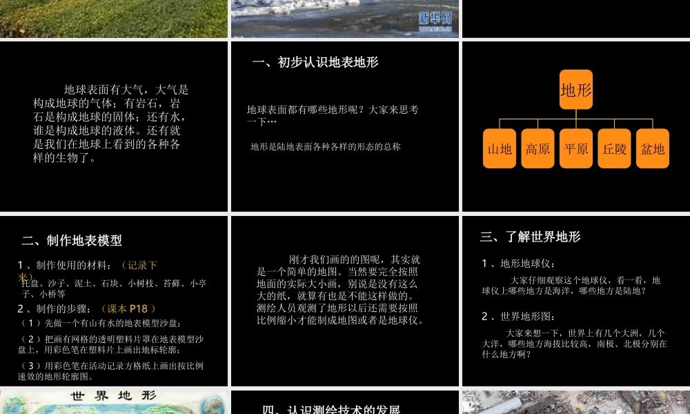苏教小学科学六上《2.2.地球的表面》PPT课件 (1)【加微信公众号 jiaoxuewuyou 九折优惠qq 1119139686】.ppt