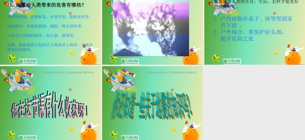 苏教小学科学六上《2.4.火山和地震》PPT课件 (9)【加微信公众号 jiaoxuewuyou 九折优惠qq 1119139686】.ppt