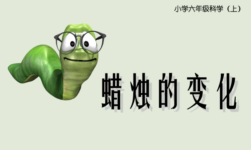 苏教小学科学六上《3.1、蜡烛的变化》PPT课件(5)【加微信公众号 jiaoxuewuyou 九折优惠qq 1119139686】.ppt