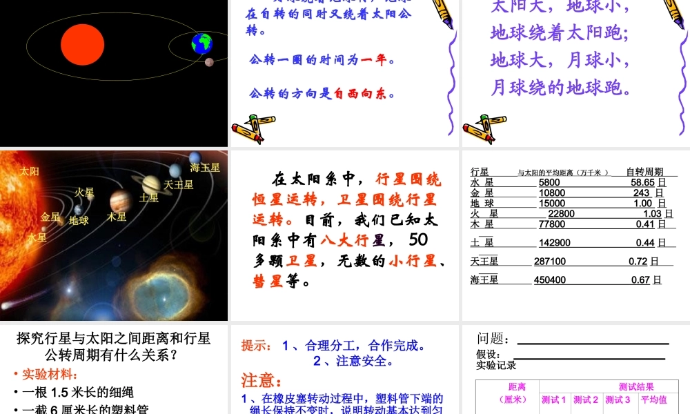 苏教小学科学六上《4.2．太阳系大家族》PPT课件(1)【加微信公众号 jiaoxuewuyou 九折优惠qq 1119139686】.ppt