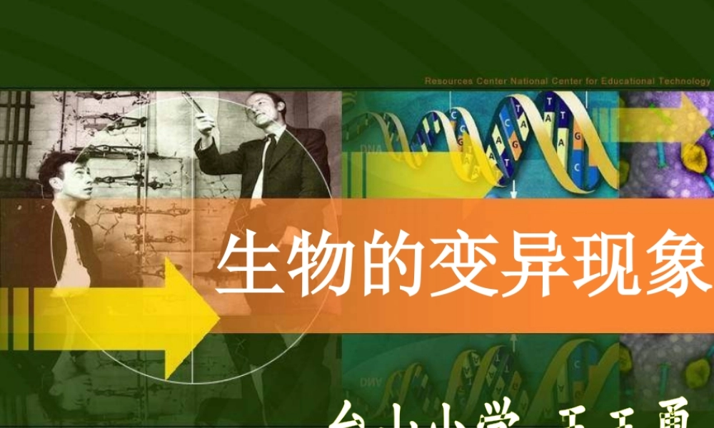苏教小学科学六下《2.2．生物的变异现象》PPT课件(7)【加微信公众号 jiaoxuewuyou 九折优惠qq 1119139686】.ppt