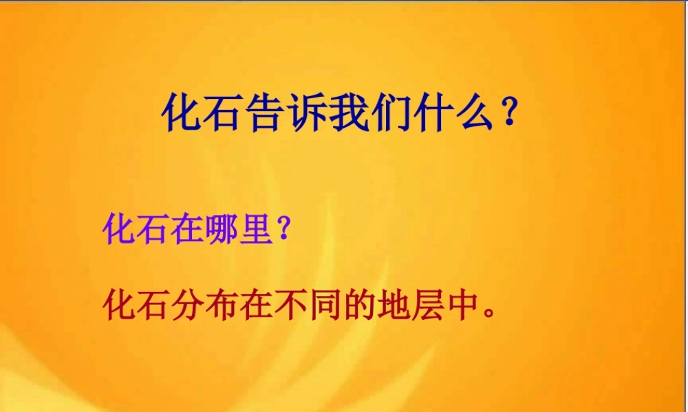 苏教小学科学六下《3.2.化石告诉我们什么》PPT课件 (3)【加微信公众号 jiaoxuewuyou 九折优惠qq 1119139686】.ppt