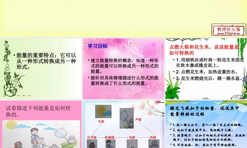 苏教小学科学六下《5.2.能量的转换》PPT课件 (3)【加微信公众号 jiaoxuewuyou 九折优惠qq 1119139686】.ppt