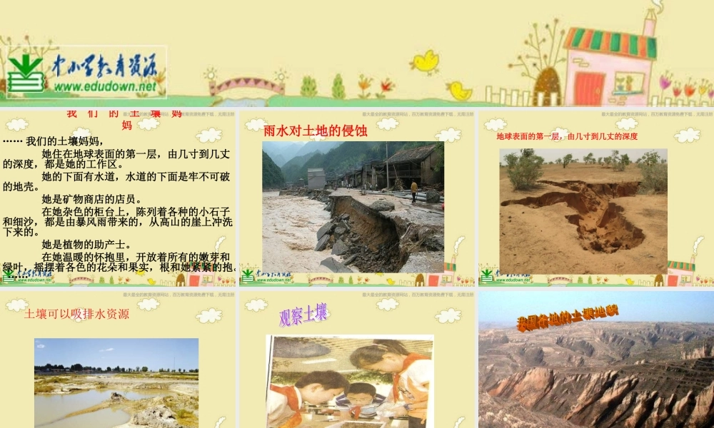 苏教小学科学三下《1.2．了解土壤》PPT课件(3)【加微信公众号 jiaoxuewuyou 九折优惠qq 1119139686】.ppt