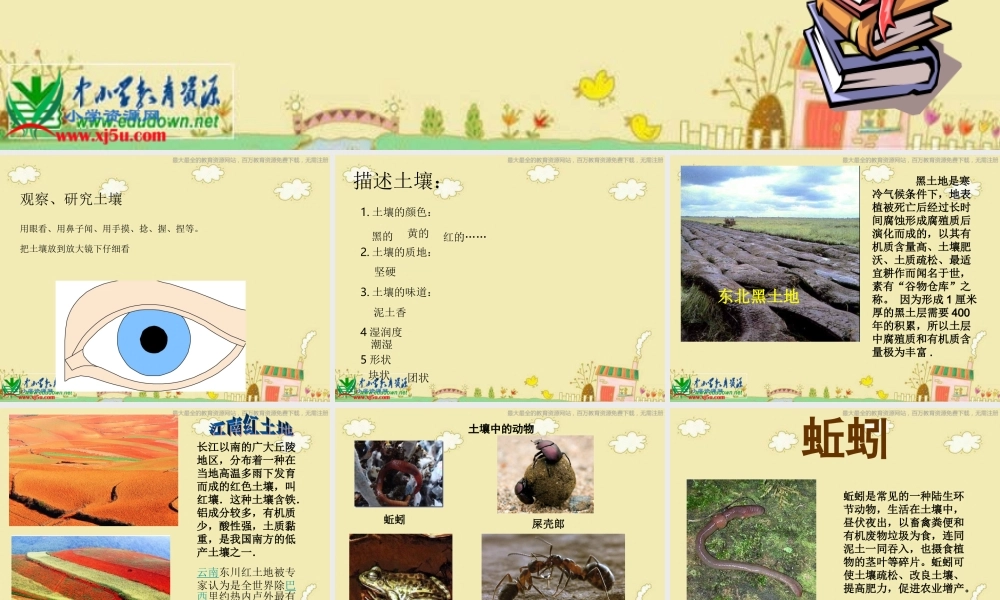 苏教小学科学三下《1.1．我们周围的土壤》PPT课件(1)【加微信公众号 jiaoxuewuyou 九折优惠qq 1119139686】.ppt