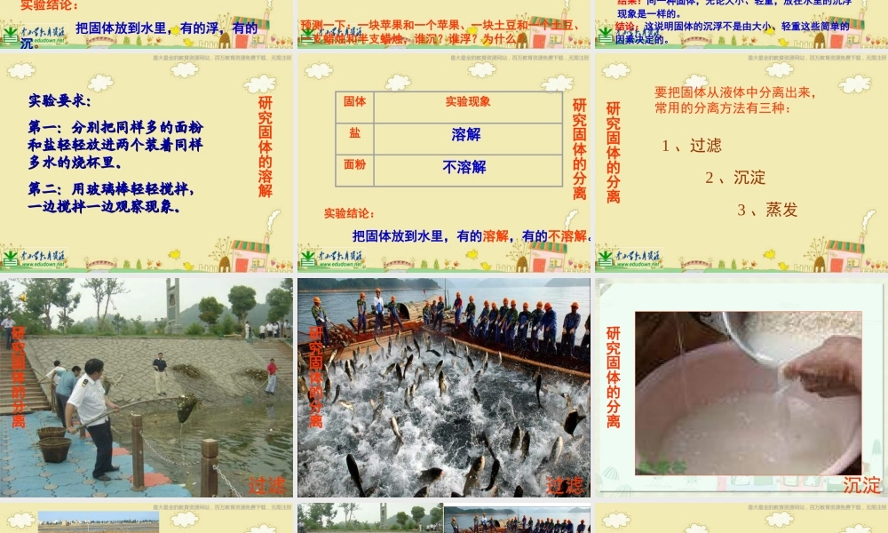 苏教小学科学三下《3.2．把固体放到水里》PPT课件(6)【加微信公众号 jiaoxuewuyou 九折优惠qq 1119139686】.ppt