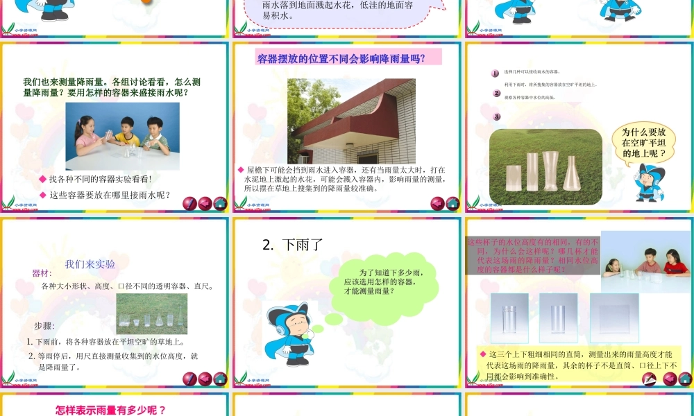 苏教小学科学三下《4.3.雨下得有多大》PPT课件 (1)【加微信公众号 jiaoxuewuyou 九折优惠qq 1119139686】.ppt