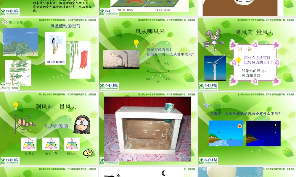 苏教小学科学四上《1.2．热空气和冷空气》PPT课件(8)【加微信公众号 jiaoxuewuyou 九折优惠qq 1119139686】.ppt