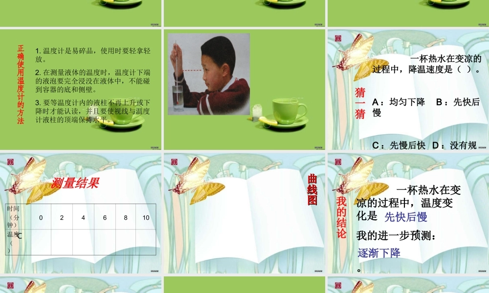 苏教小学科学四上《2.1．冷热与温度》PPT课件(9)【加微信公众号 jiaoxuewuyou 九折优惠qq 1119139686】.ppt