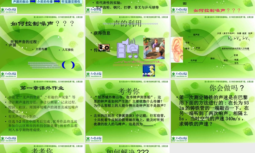 苏教小学科学四上《3.2．声音的传播》PPT课件(3)【加微信公众号 jiaoxuewuyou 九折优惠qq 1119139686】.ppt