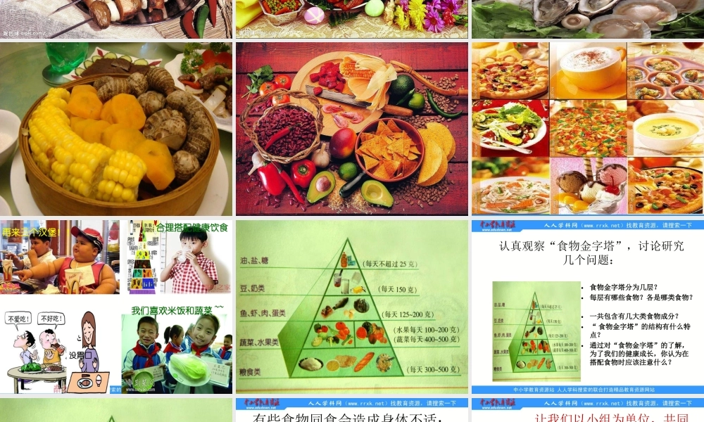 苏教小学科学四上《4.2．怎样搭配食物》PPT课件(2)【加微信公众号 jiaoxuewuyou 九折优惠qq 1119139686】.ppt