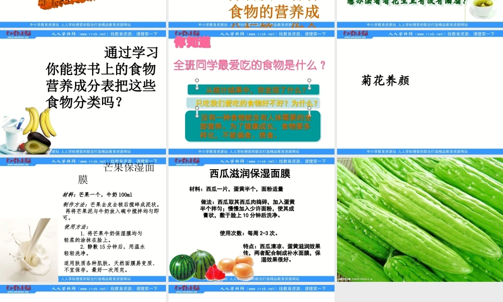 苏教小学科学四上《4.1．我们吃什么》PPT课件(1)【加微信公众号 jiaoxuewuyou 九折优惠qq 1119139686】.ppt