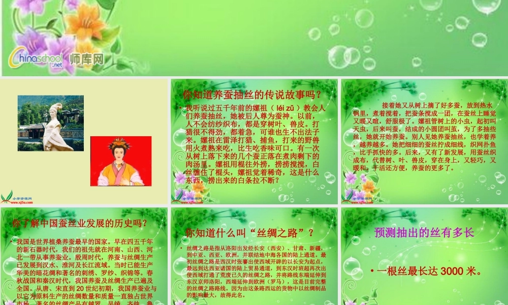 苏教小学科学四下《2.3．我们来抽丝》PPT课件(5)【加微信公众号 jiaoxuewuyou 九折优惠qq 1119139686】.ppt