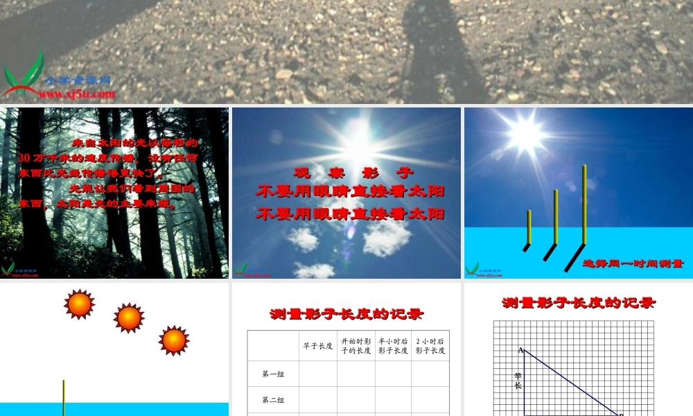 苏教小学科学五上《1.1．太阳和影子》PPT课件(7)【加微信公众号 jiaoxuewuyou 九折优惠qq 1119139686】.ppt