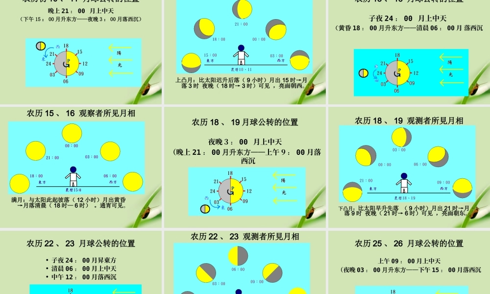 苏教小学科学五上《1.4.看月亮》PPT课件 (2)【加微信公众号 jiaoxuewuyou 九折优惠qq 1119139686】.ppt