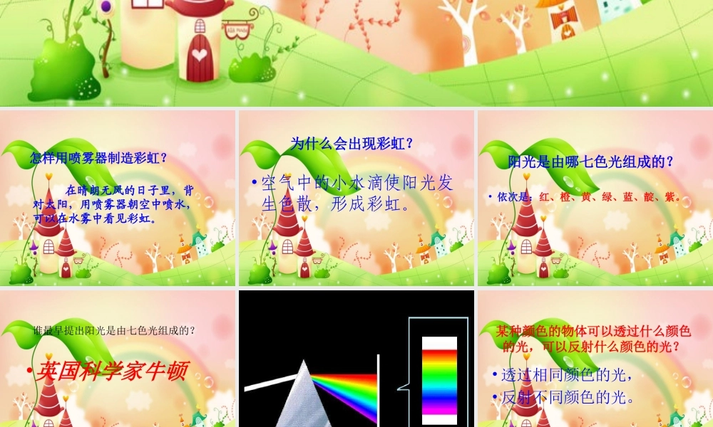 苏教小学科学五上《2.4．七色光》PPT课件(1)【加微信公众号 jiaoxuewuyou 九折优惠qq 1119139686】.ppt