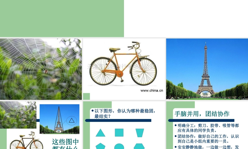 苏教小学科学五下《2.2．搭支架》PPT课件(5)【加微信公众号 jiaoxuewuyou 九折优惠qq 1119139686】.ppt