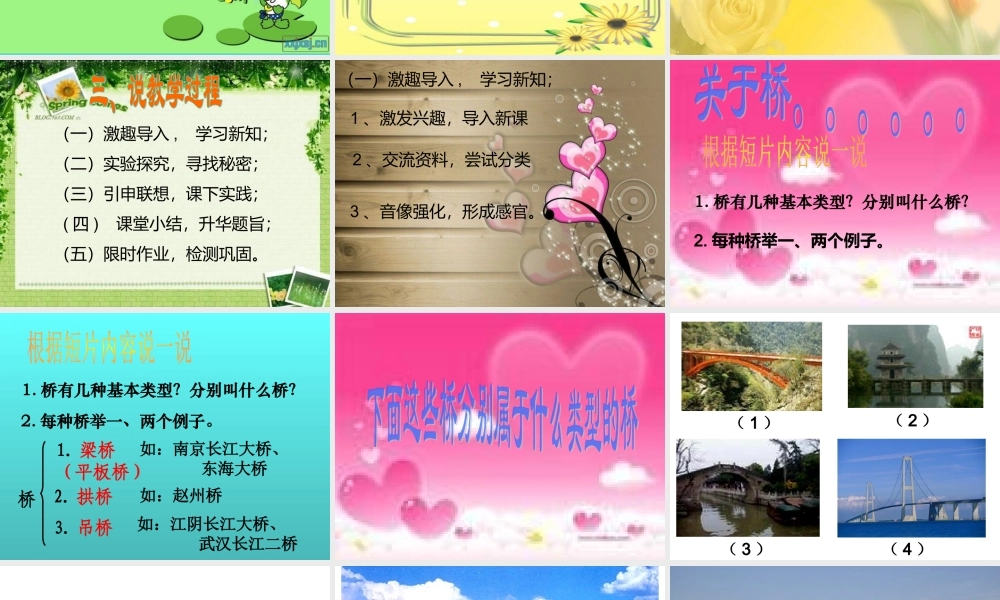 苏教小学科学五下《2.3．建桥梁》PPT课件(2)【加微信公众号 jiaoxuewuyou 九折优惠qq 1119139686】.ppt